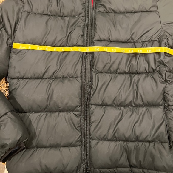 THE HUDSON'S BAY COMPANY HBC Men's Down Filled Hooded WINTER Puffer Coat BLACK S - Picture 13 of 14